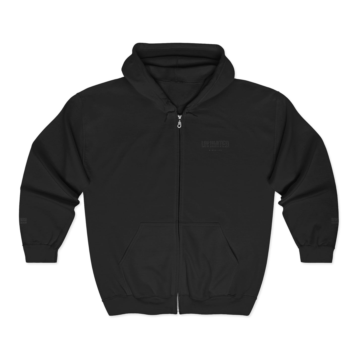 UN1IMITED Embroidered Athletic Zip-Up Fleece