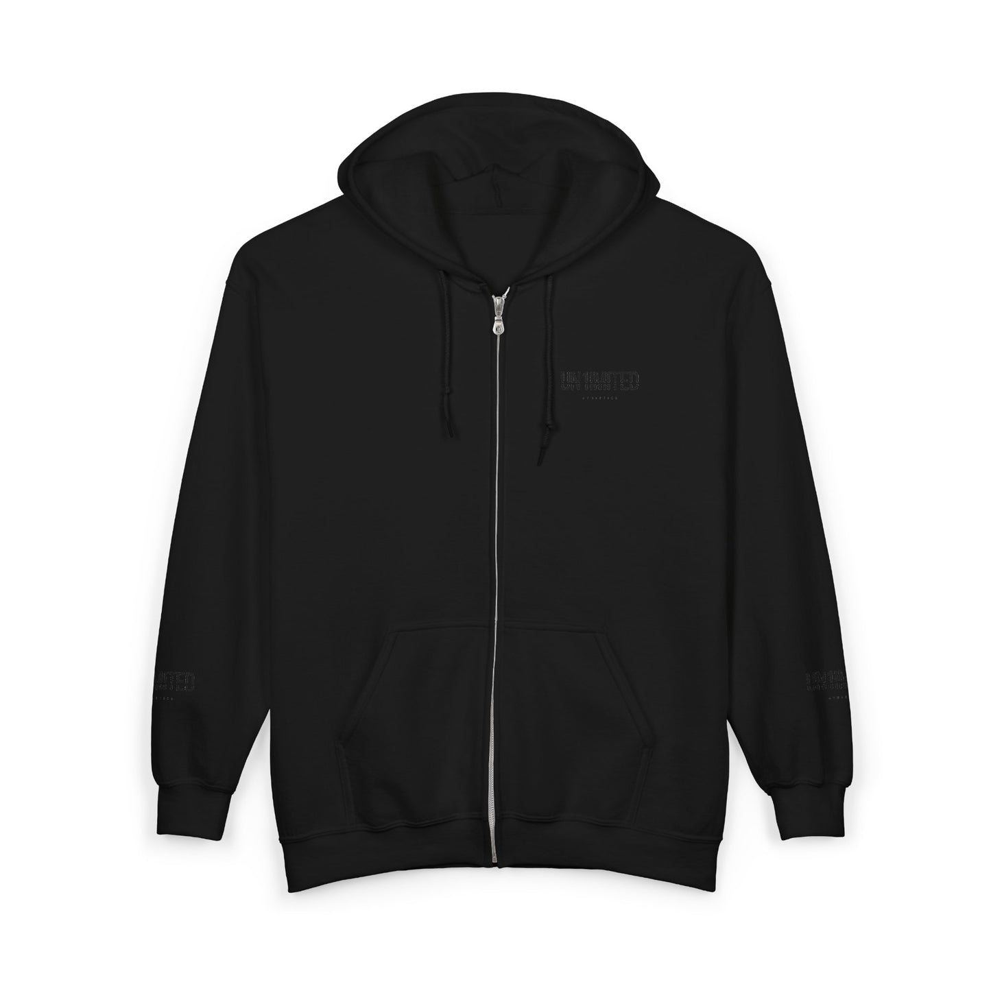 UN1IMITED Embroidered Athletic Zip-Up Fleece